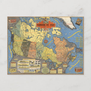 Canada At War Postcard