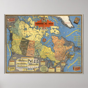 Canada At War Poster