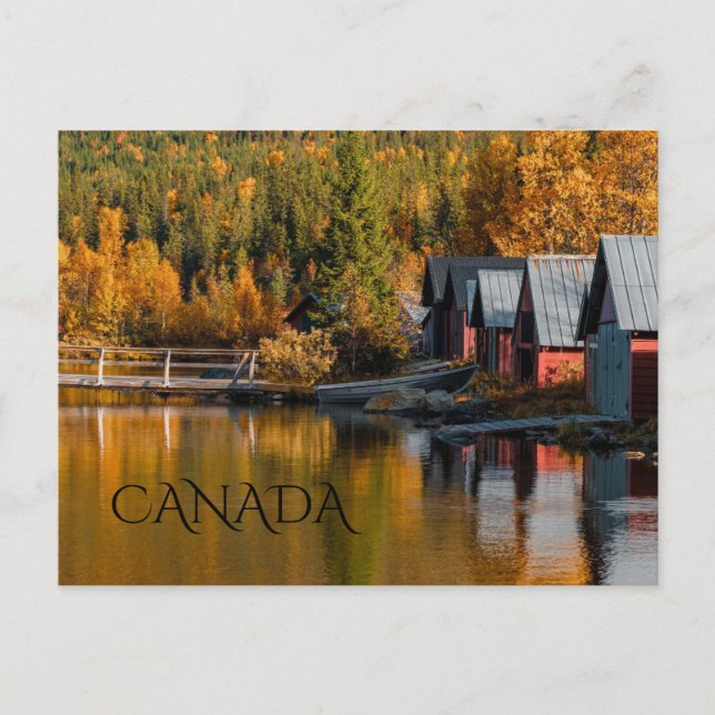 Canada.  Autumn.  Postcard (Front)
