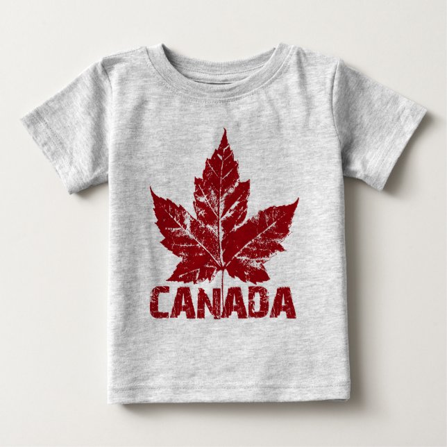 Canada Baby Jumper Canada Baby One Piece T-Shirt (Front)
