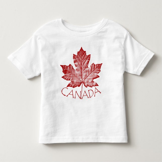 Canada Baby T-Shirt Personalised Baby Shirt (Front)