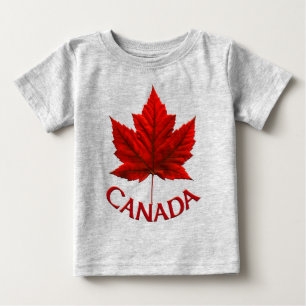 Canada Baby T-shirts Canada Maple Leaf Baby Shirt