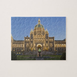 Canada, BC, Victoria, BC Legislature Building at Jigsaw Puzzle