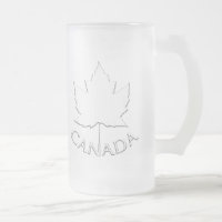 Canada Beer Mug Canada Maple Leaf Souvenir Glasses