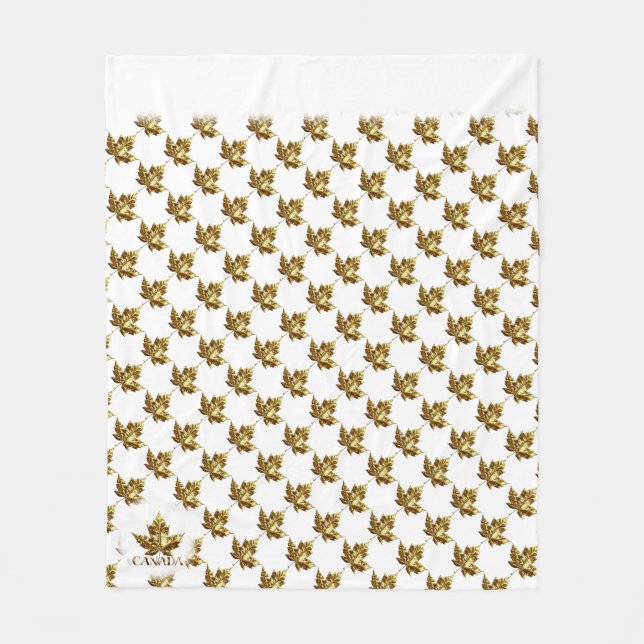 Canada Blanket Canada Maple Leaf Souvenir Blanket (Front)