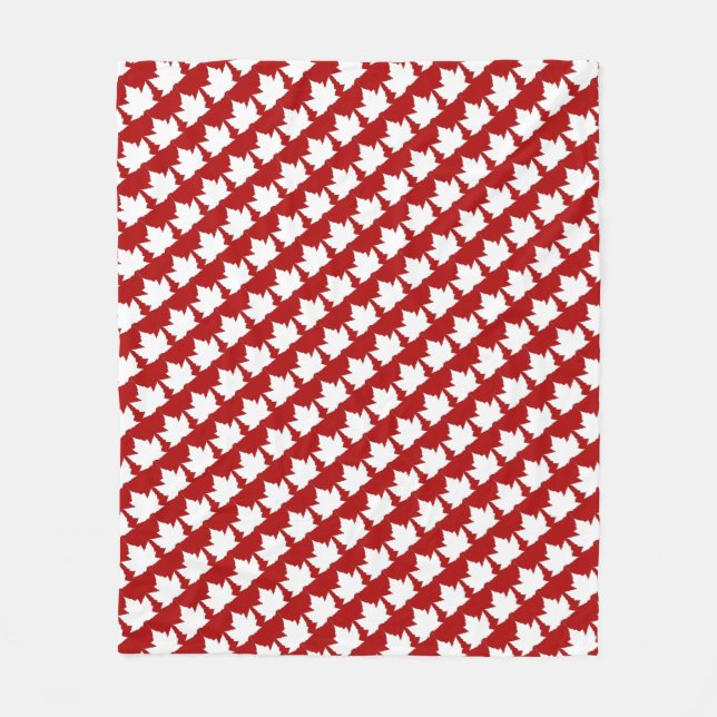 Canada Blanket Canada Souvenir Fleece Blanket (Front)