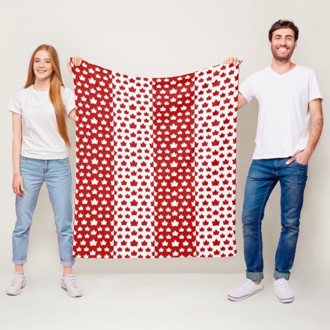 Canada Blanket Canada Souvenir Fleece Blanket (In Situ)