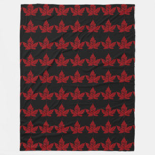 Canada Blanket Cool Canada Souvenir Fleece Blanket