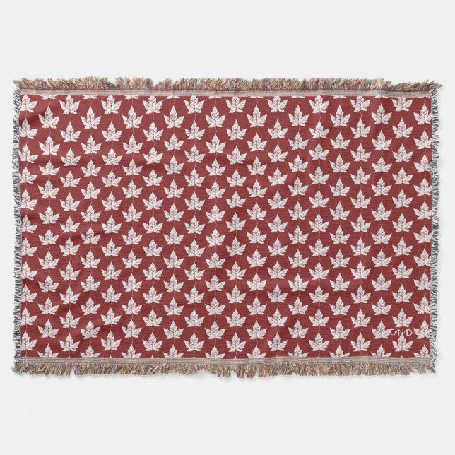 Canada Blanket Cool Canada Souvenir Throw Blanket (Front)