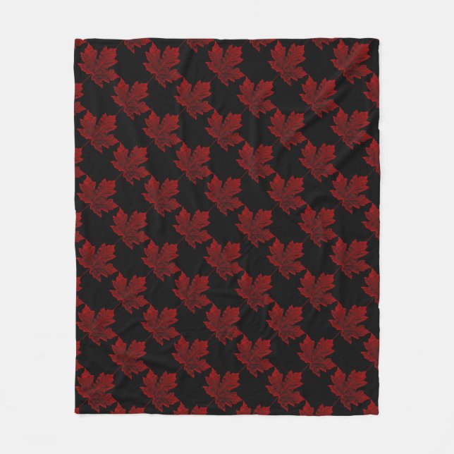 Canada Blanket Retro Canada Souvenir Blanket (Front)