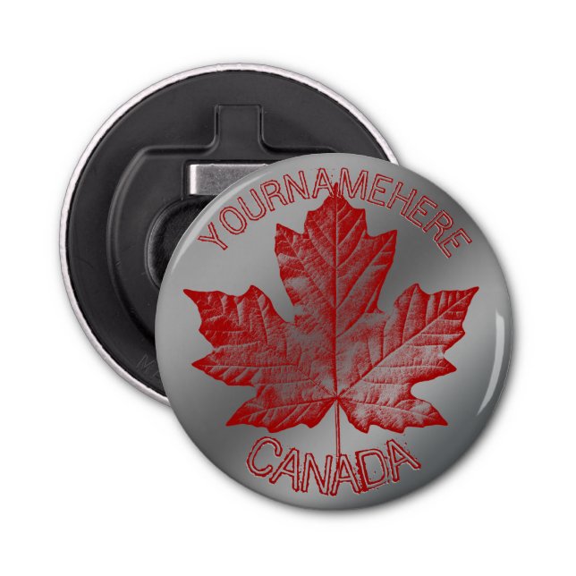 Canada Bottle Opener Custom Canada Souvenirs (Front)