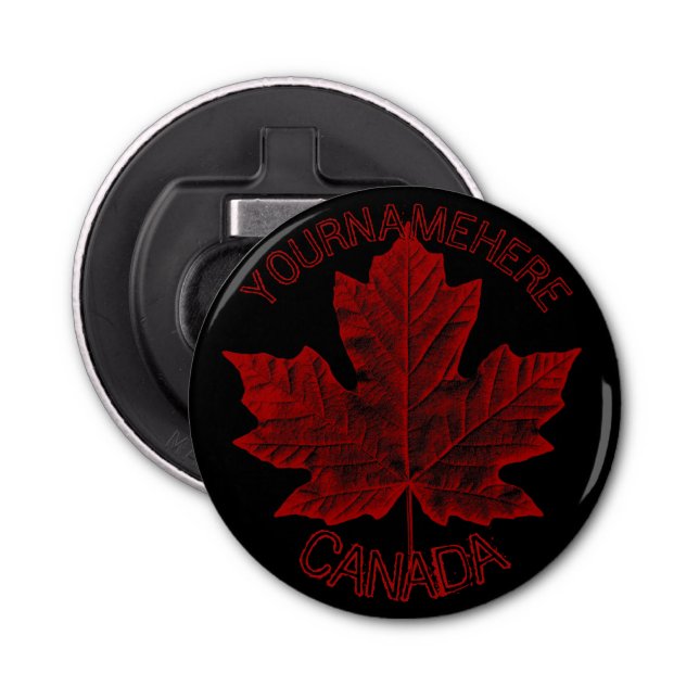 Canada Bottle Opener Custom Canada Souvenirs (Front)
