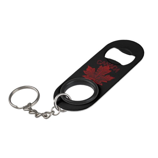 Canada Bottle Opener Custom Cool Canada Souvenirs (Front Angled)