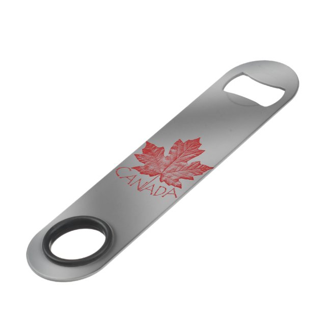 Canada Bottle Opener Vintage Canada Souvenirs (Front Angled)