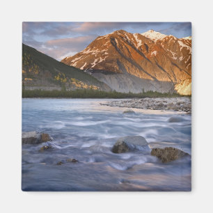 Canada, British Columbia, Alsek River Valley. 2 Magnet