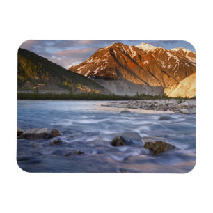 Canada, British Columbia, Alsek River Valley. 2 Magnet