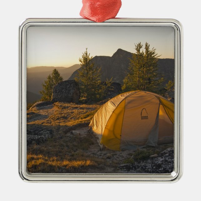 Canada, British Columbia, Cathedral Provincial Metal Tree Decoration (Front)