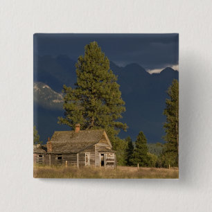 Canada, British Columbia, Kootenay Rockies, 15 Cm Square Badge