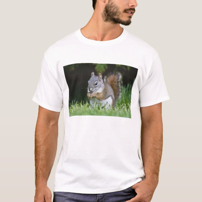Canada, British Columbia, Red Squirrel Pine T-Shirt (Front)