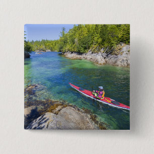 Canada, British Columbia, Vancouver Island. Sea 2 15 Cm Square Badge