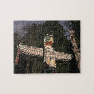 Canada, British Columbia, Vancouver.  Native Jigsaw Puzzle