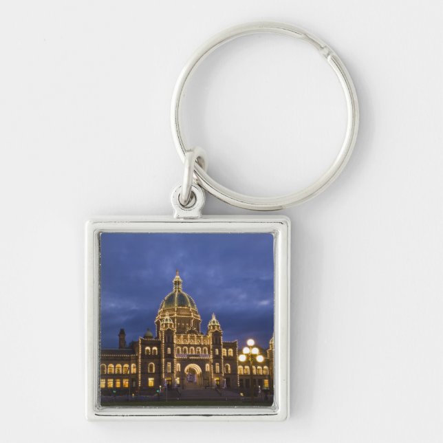 CANADA, British Columbia, Victoria. Evening, Key Ring (Front)