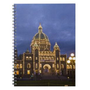 CANADA, British Columbia, Victoria. Evening, Notebook