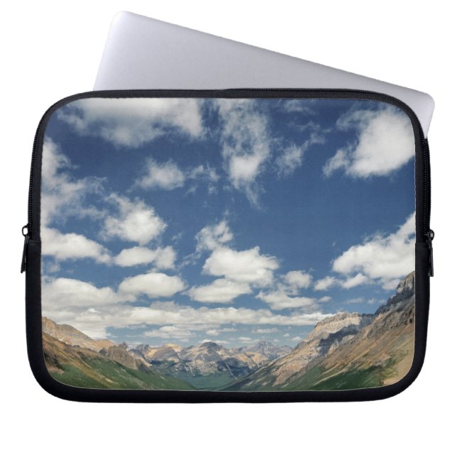 Canada, British Columbia, Yoho NP. Puffy clouds Laptop Sleeve (Front)