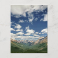 Canada, British Columbia, Yoho NP. Puffy clouds