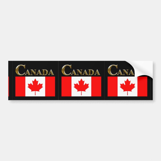 CANADA BUMPER STICKER (Front)
