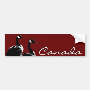 Canada Bumper Sticker Canada Geese Stickers