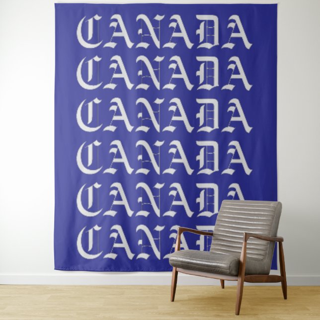 canada canada color tapestry (In Situ)