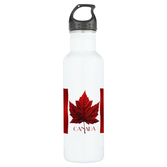 Canada Canada Flag Souvenir Bottle (Front)