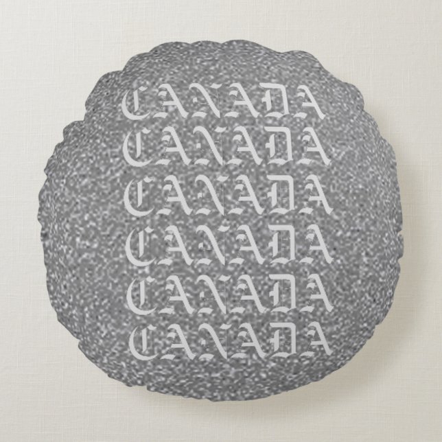 CANADA CANADA  ROUND CUSHION (Front)