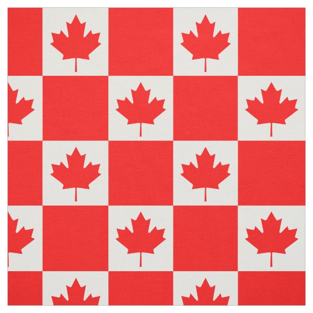 Canada & Canadian Flag fashion, travel/sport Fabric (Swatch)