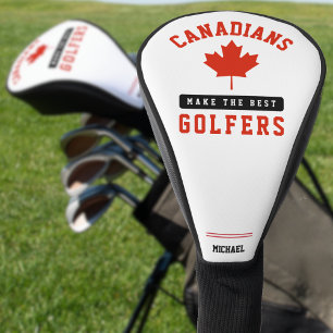 Canada Canadian Flag Maple Leaf Best Golfer Golf Head Cover