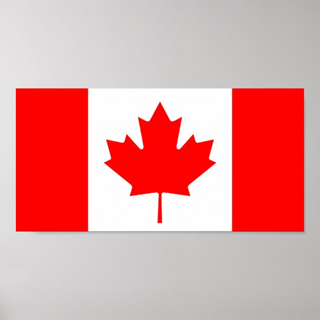 Canada - Canadian Flag Poster (Front)