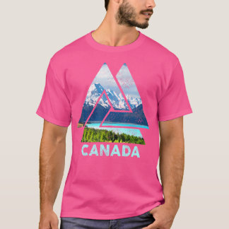 Canada Canadian Nature Vintage Outdoor Hiking Camp T-Shirt