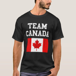 Canada Canadian Soccer Team Canadian Roots Canadia T-Shirt