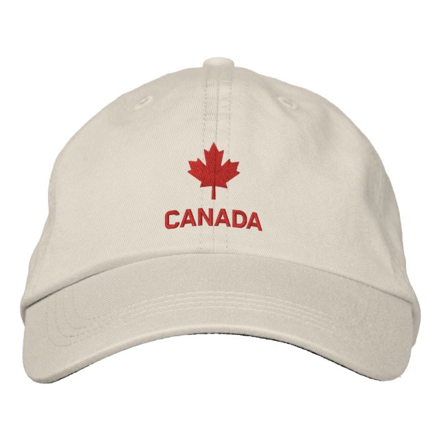 Canada Cap - Red Maple Leaf Hat (Front)