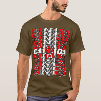 Canada Cascade text 4 T-Shirt