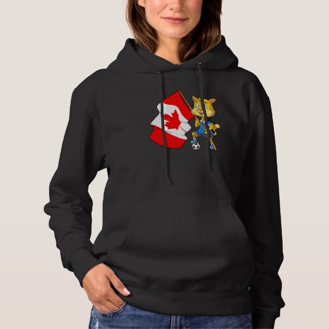 Canada Cat Fan Hoodie (Front)