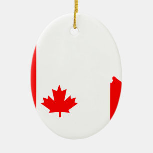 Canada Ceramic Tree Decoration