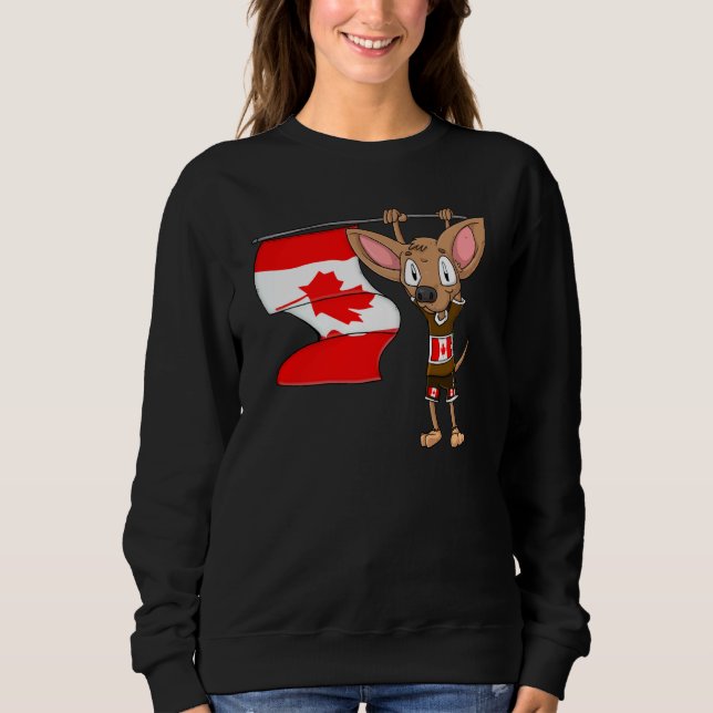 Canada Chihuahua Sweatshirt (Front)