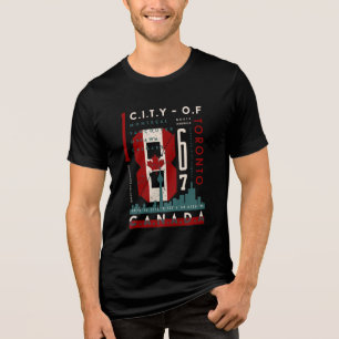 Canada Cityscape Tee – Bold Urban Pride