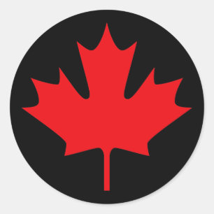 Canada Classic Round Sticker