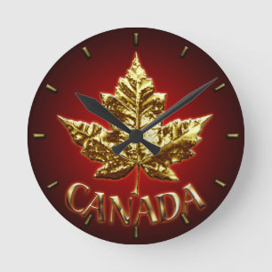 Canada Clock Gold Medal Canada Souvenir Clock
