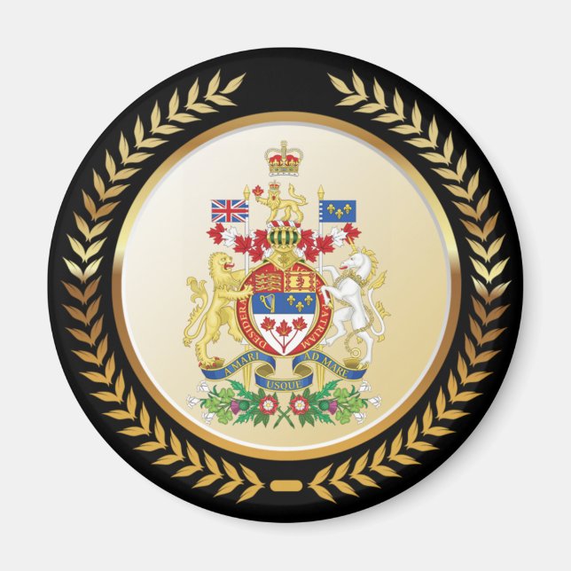 Canada Coat of Arms Magnet (Front)