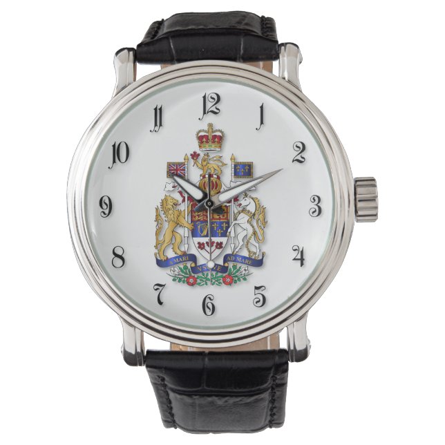 Canada coat of arms watch (Front)