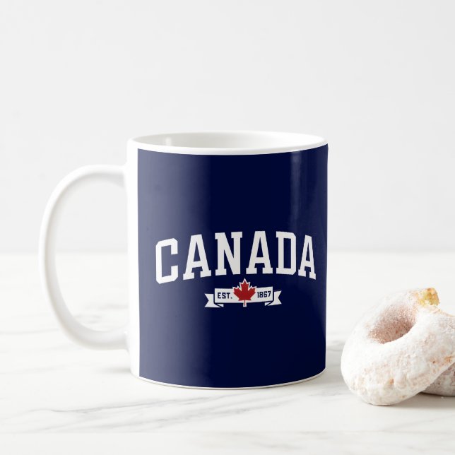 Canada Coffee Mug (With Donut)